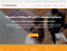Tablet Screenshot of diversant.com